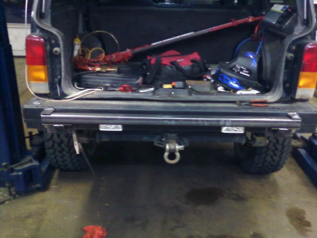My XJ swing away tire carrier build...